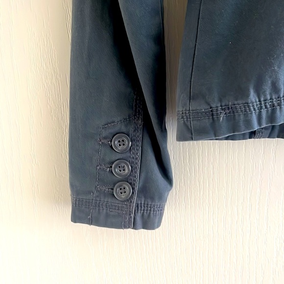 Women’s sport blazer, dark blue, distressed. Good condition, boho style - Picture 5 of 6